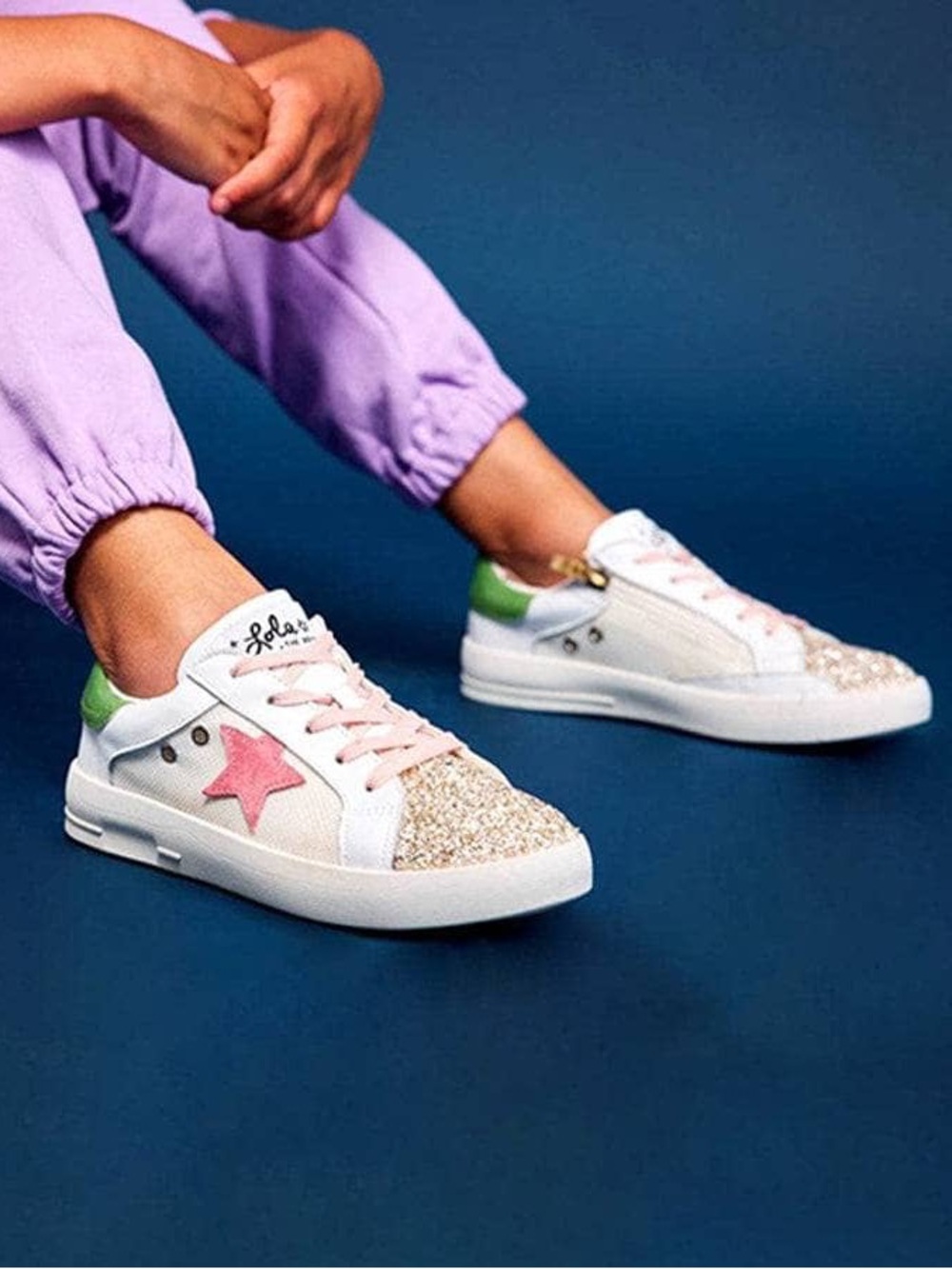 NEW Lola & the Boys City Star Girl Sneaker